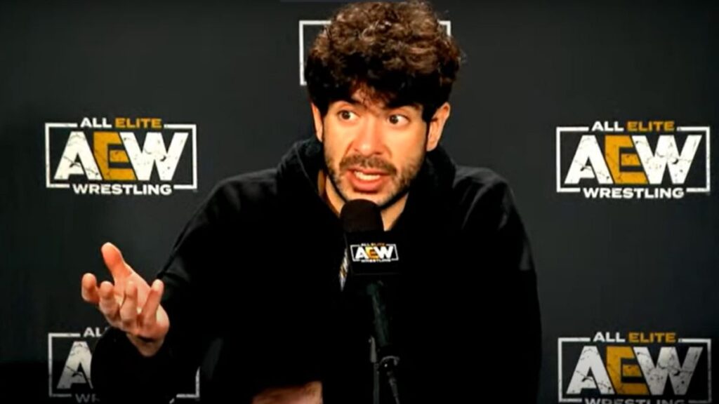 Tony Khan AEW Full Gear scrum