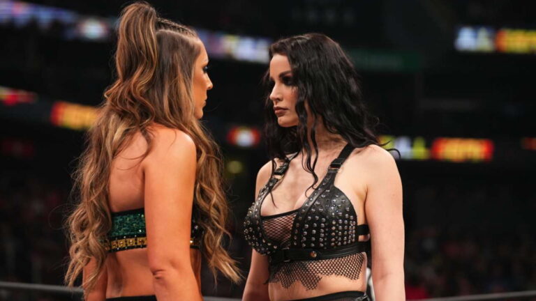 AEW stars Britt Baker and Saraya