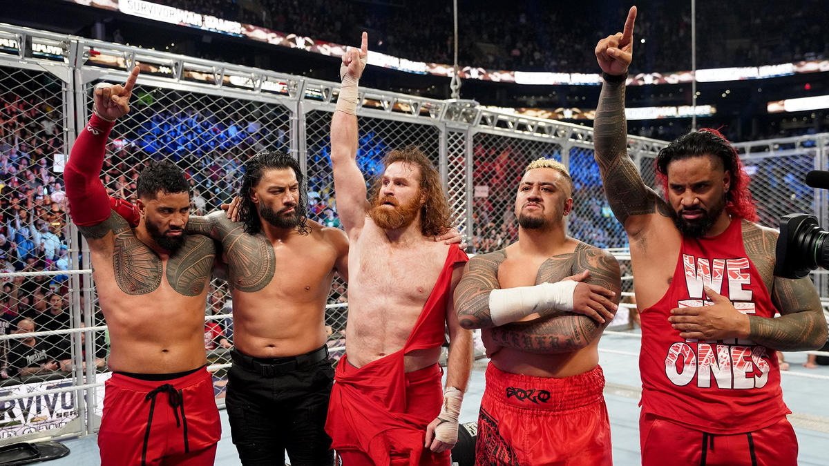 Roman Reigns and the Bloodline stood tall at the end of Survivor Series WarGames