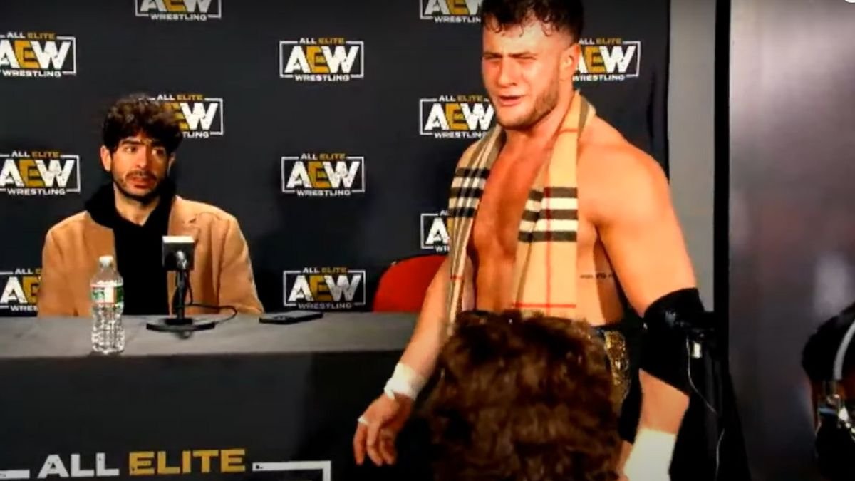 “Thank You, F**k You, Bye!” AEW World Champion MJF Makes His Own Media Scrum Moment