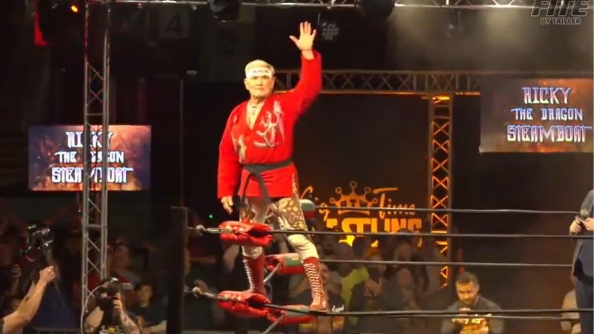 AEW Star Praises Ricky ‘The Dragon’ Steamboat After Return Match