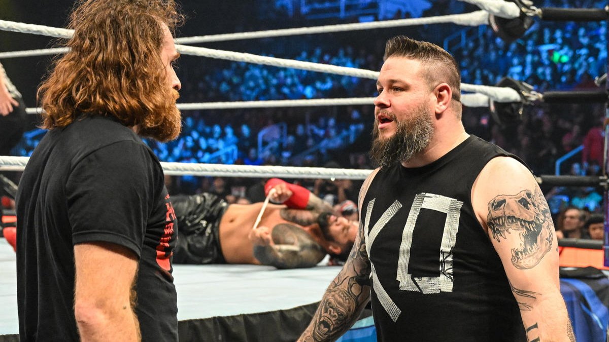 Kevin Owens & The Bloodline Came Face To Face On WWE Raw