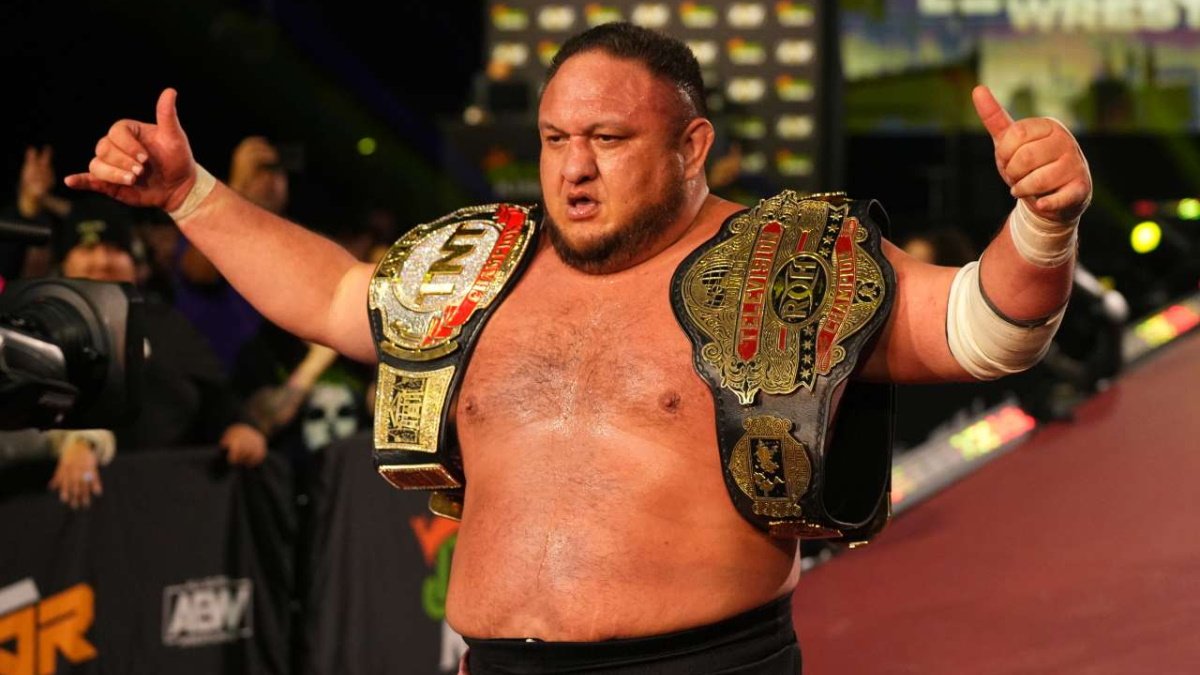 Samoa Joe wins the AEW TNT Championship
