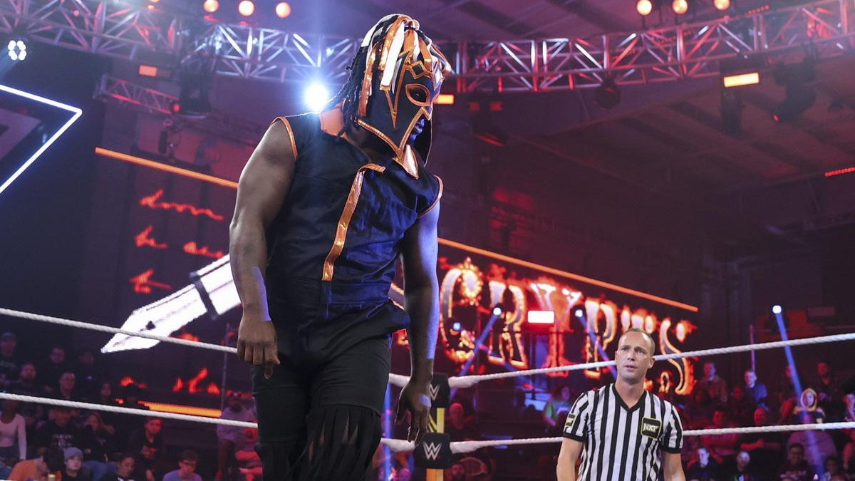 Reggie debuts in NXT as SCRYPTS