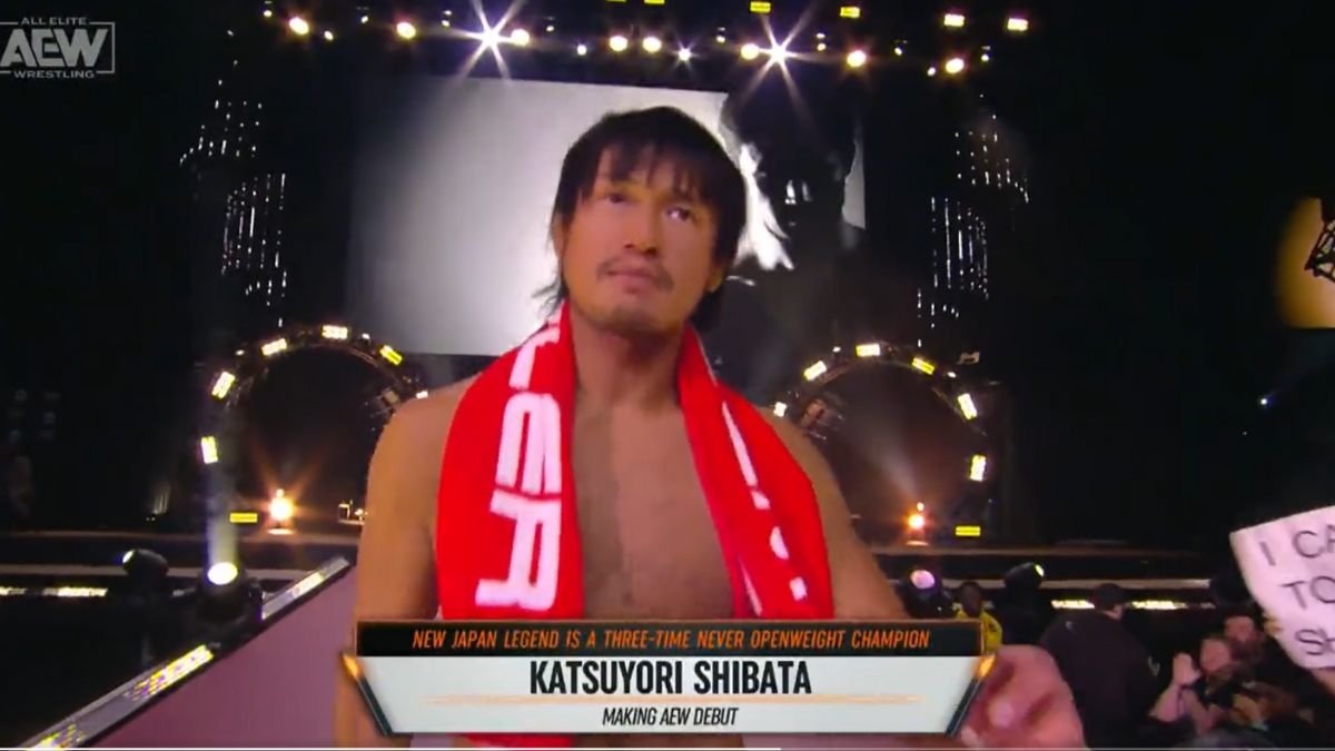 Katsuyori Shibata Makes AEW In-Ring Debut