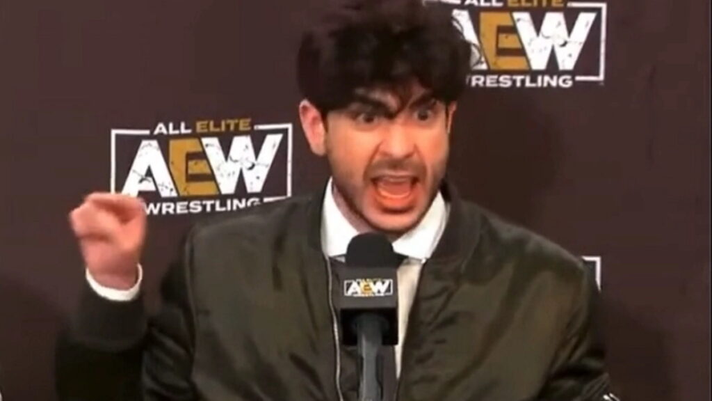 Angry AEW CEO Tony Khan