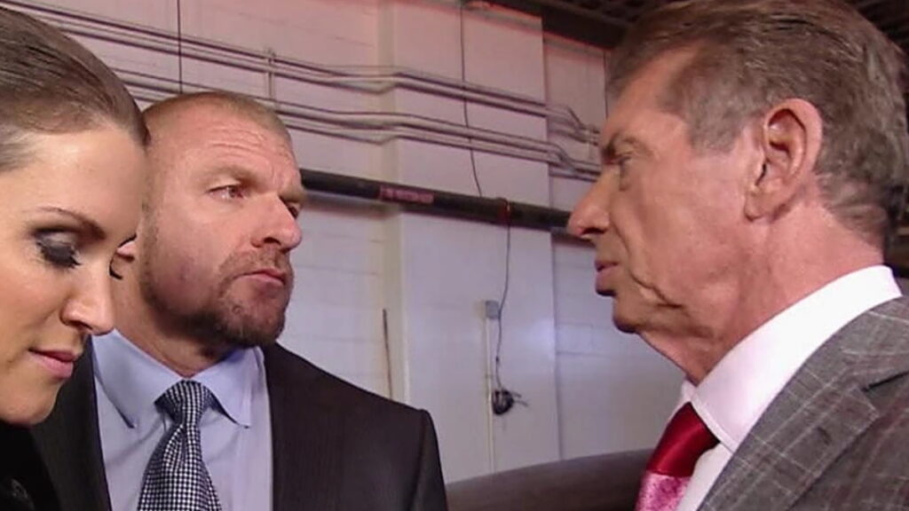 WWE's Vince McMahon and Triple H