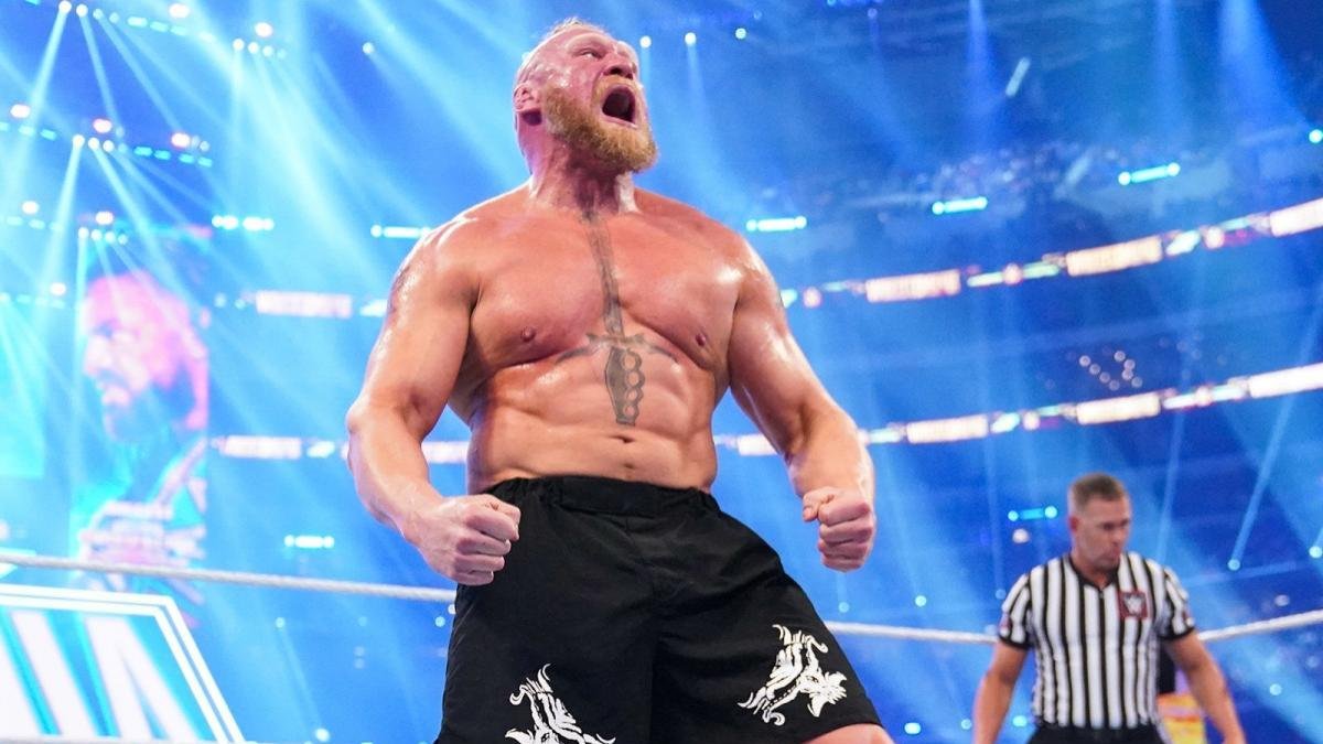 Former WWE Writer Recalls Brock Lesnar Changing WrestleMania Match Order