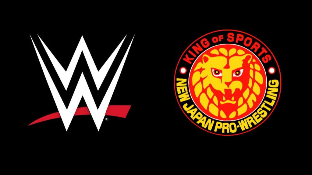 WWE and NJPW logos