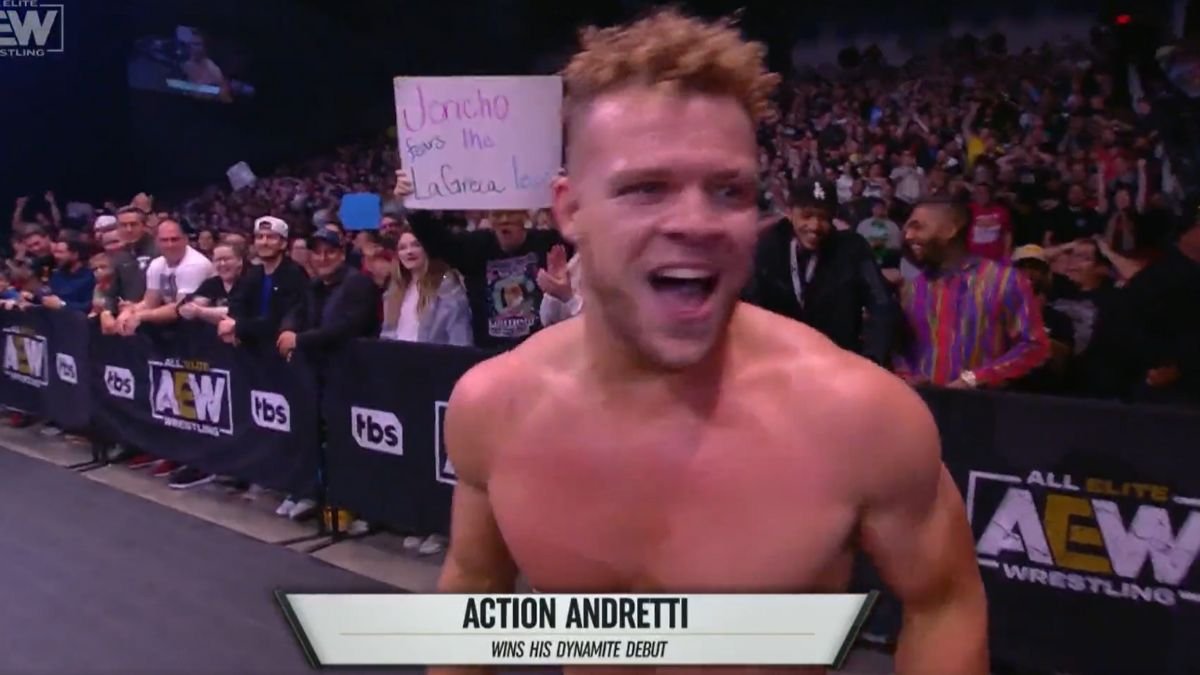 Find Out More About Action Andretti After Stunning Dynamite Debut - WrestleTalk