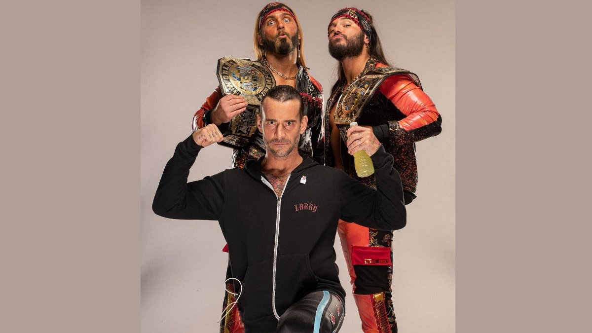 When he first joined AEW, CM Punk was excited about the possibility of wrestling the Young Bucks