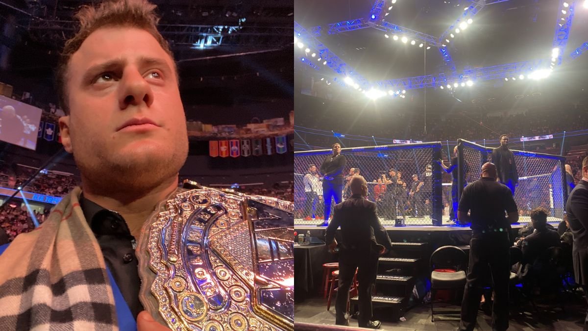 MJF Continues To Taunt Paddy Pimblett From Inside UFC 282