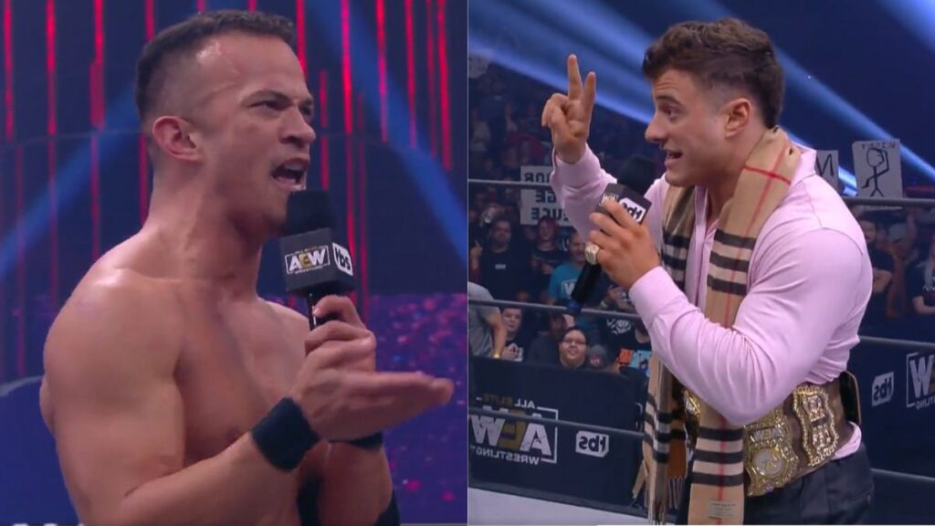 Ricky Starks and MJF promos on AEW Dynamite