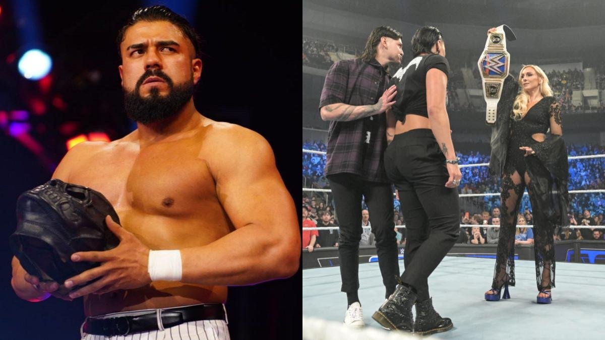 Andrade El Idolo & Buddy Matthews React To Charlotte Flair & Rhea Ripley On WWE SmackDown