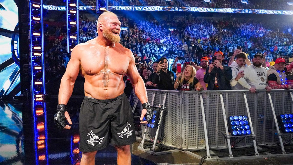 WWE Star Believes Match With Brock Lesnar ‘Has To’ Happen