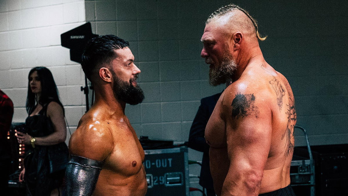 WWE's Brock Lesnar and Finn Balor