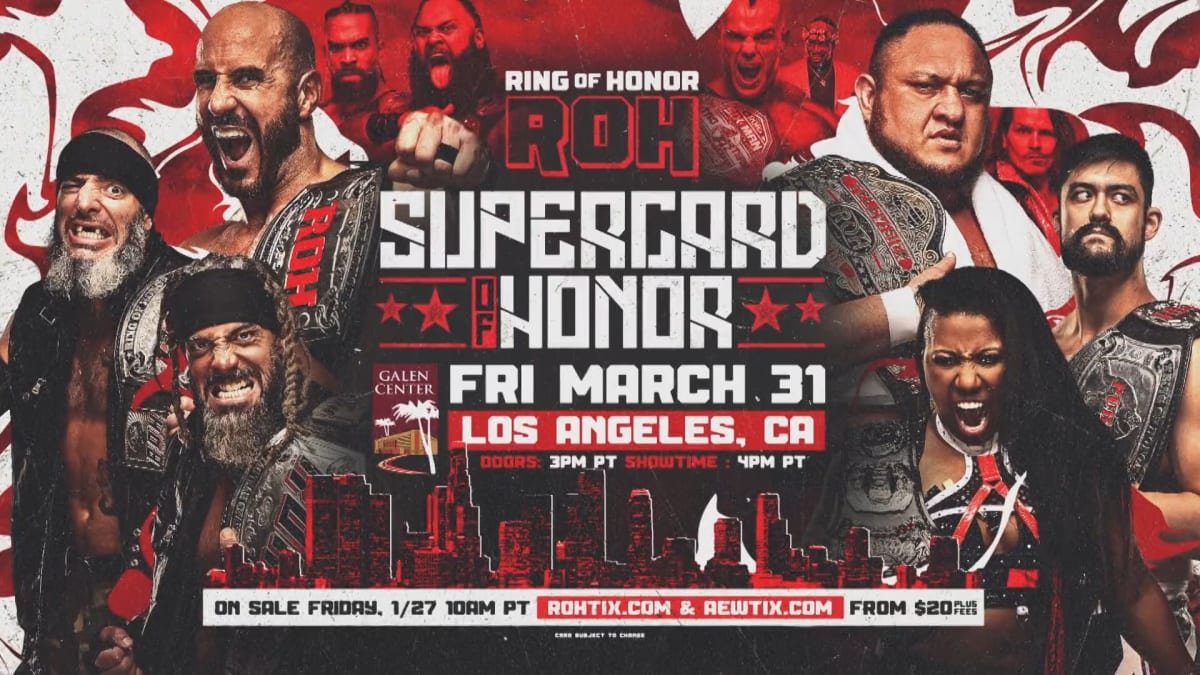 Spoiler: Major ROH World Championship Match Set For ROH Supercard Of Honor?