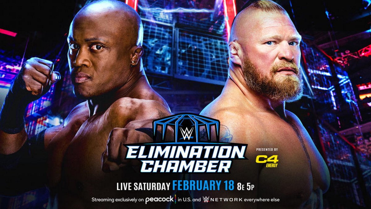 Wild Finish To Brock Lesnar & Bobby Lashley Match At Elimination Chamber
