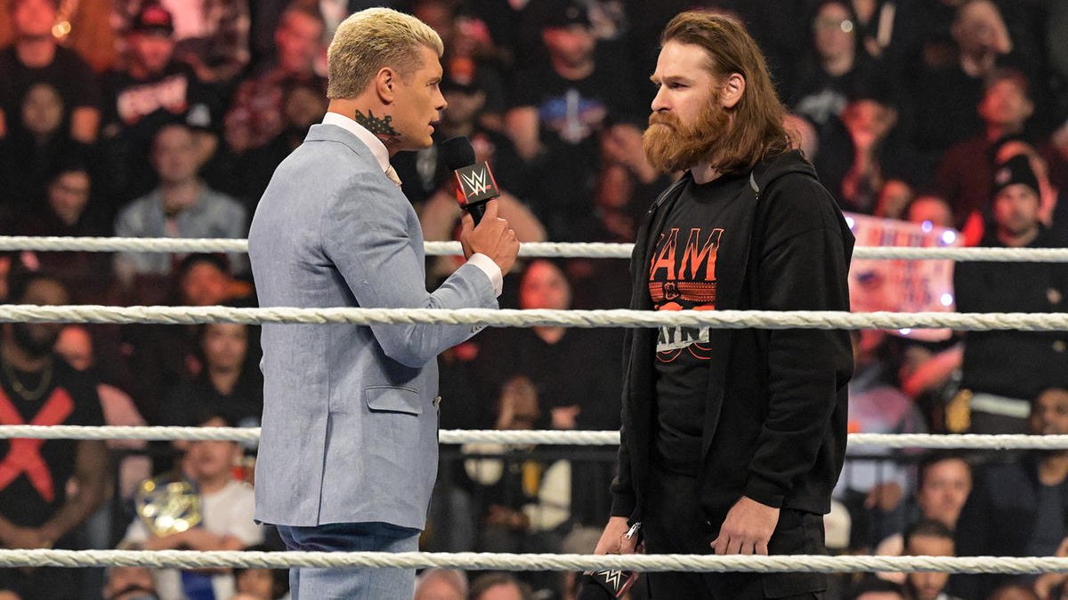 Sami Zayn Reflects On Seeing Cody Rhodes At WWE Royal Rumble