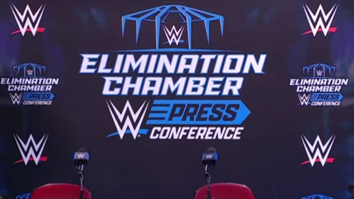 Championship Match Announced At WWE Elimination Chamber Press Conference