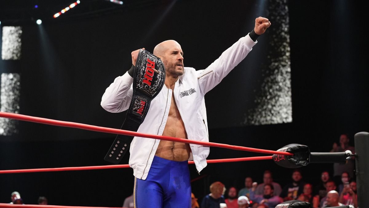 Claudio Castagnoli ROH World Title Match Announced