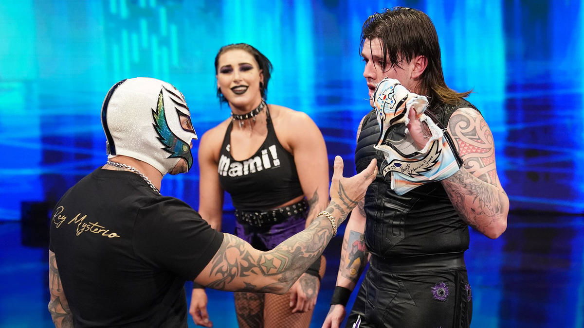 Rey Mysterio Mixed Tag Partner For Match Against Dominik Mysterio ...