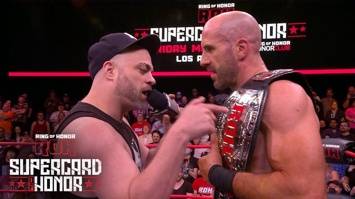 ROH Details History Between Claudio Castagnoli & Eddie Kingston Ahead Of Supercard Of Honor (VIDEO)