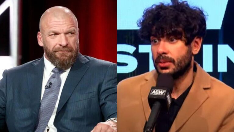 WWE CCO Triple H and AEW CEO Tony Khan