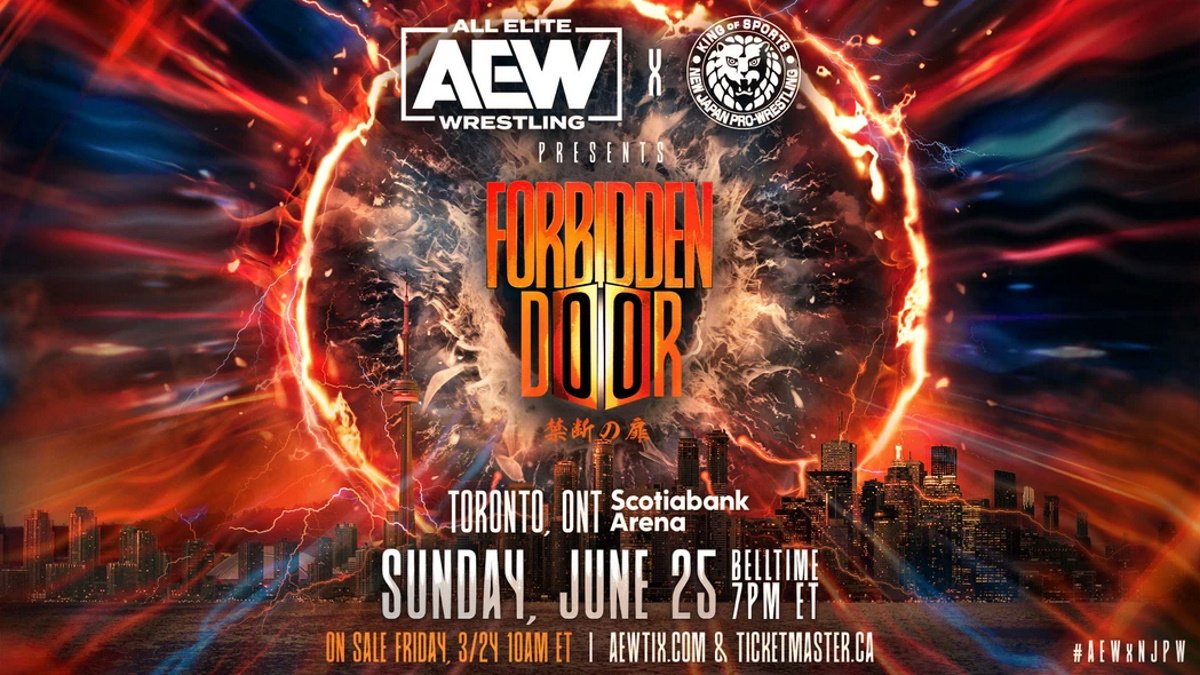 Change Made To AEW x NJPW Forbidden Door Match