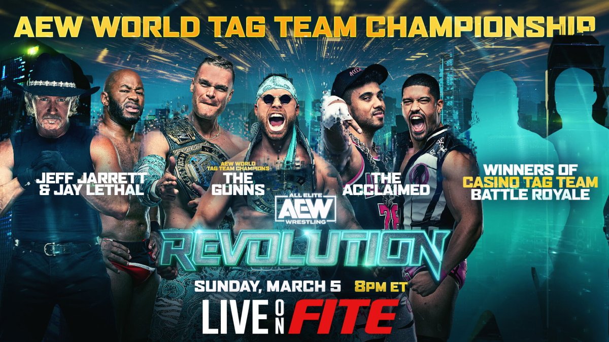 Surprise Team Added To Tag Team Championship Match At AEW Revolution