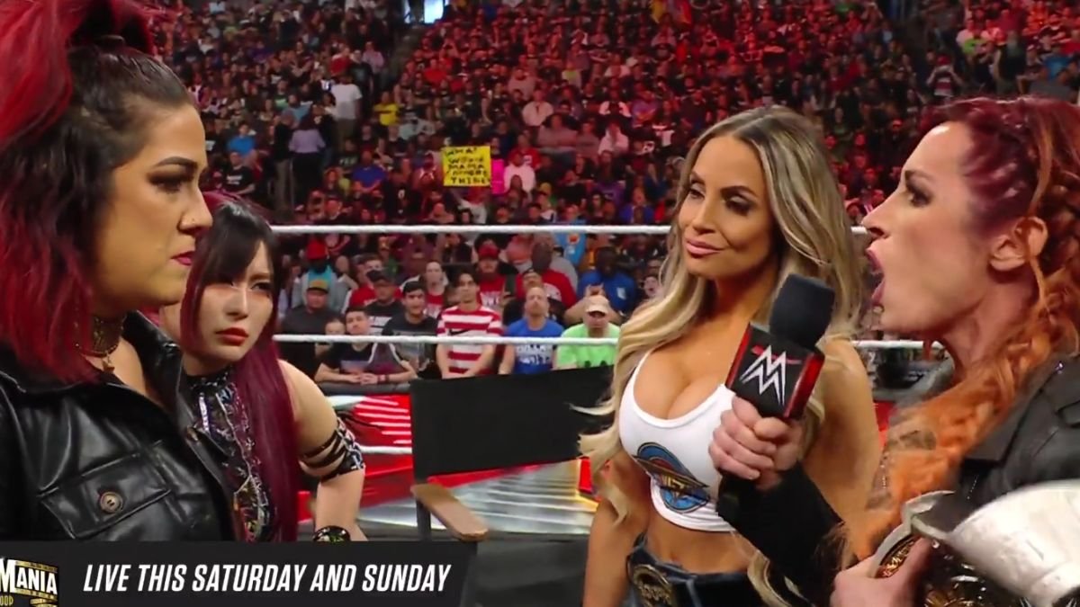 Fiery Exchange Between Becky Lynch & Bayley Kicks Off WWE Raw 