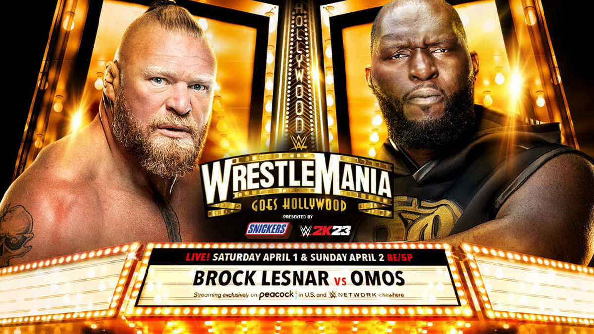 What Happened When Omos Vs Brock Lesnar Kicked Off WrestleMania 39 Night 2