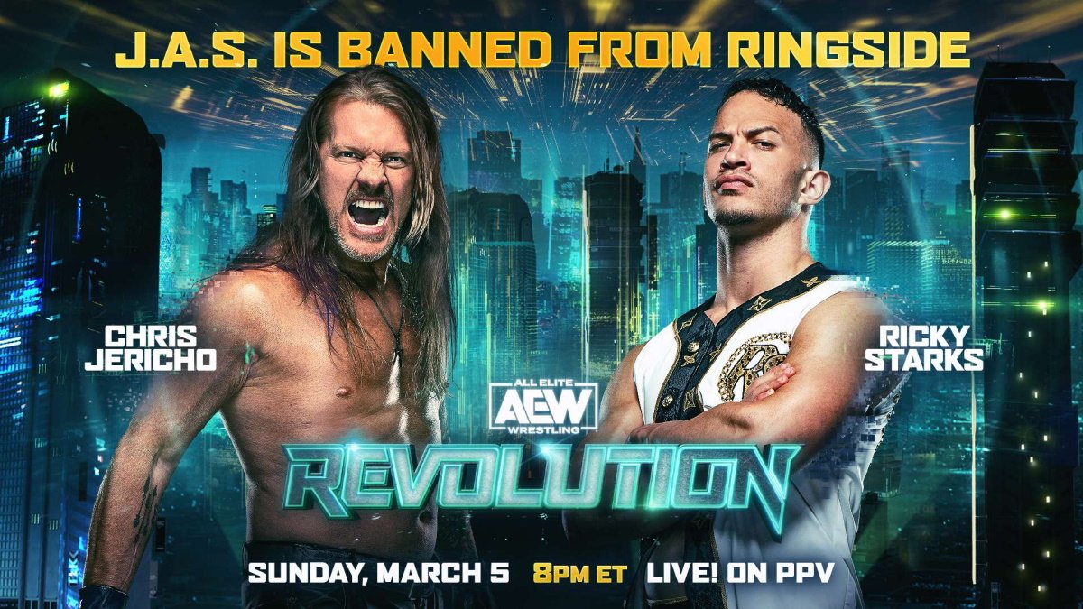 Ricky Starks And Chris Jericho Open AEW Revolution