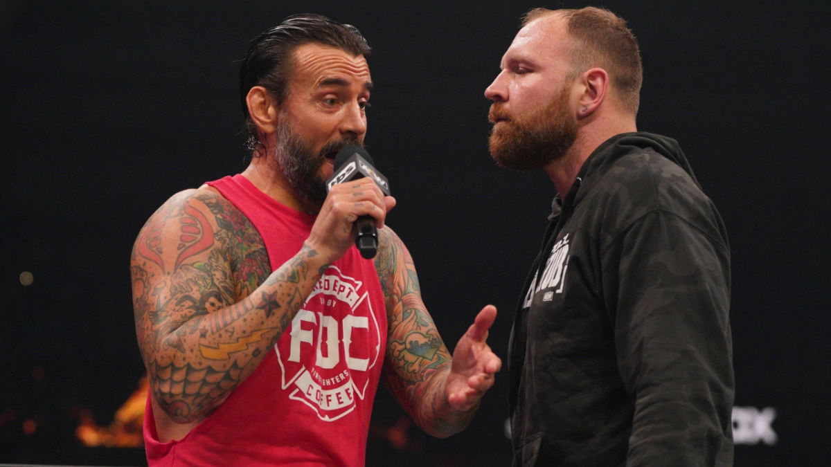 cm punk aew return