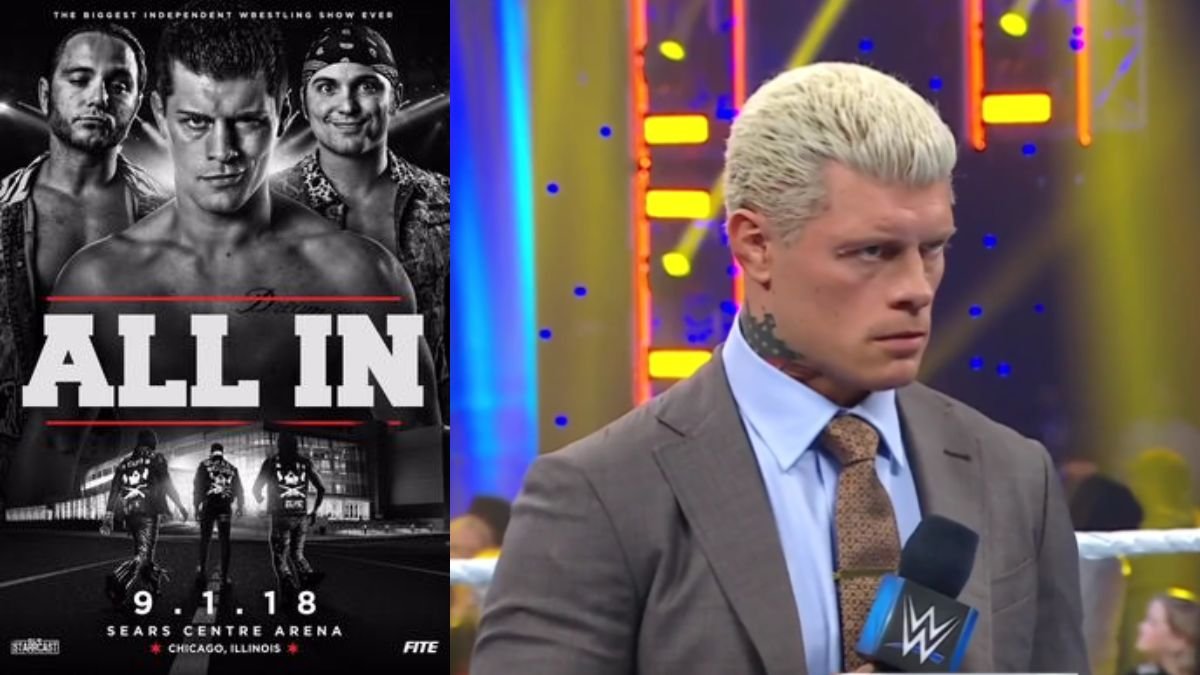 Cody Rhodes Discusses Similarities Between All In & WrestleMania 39