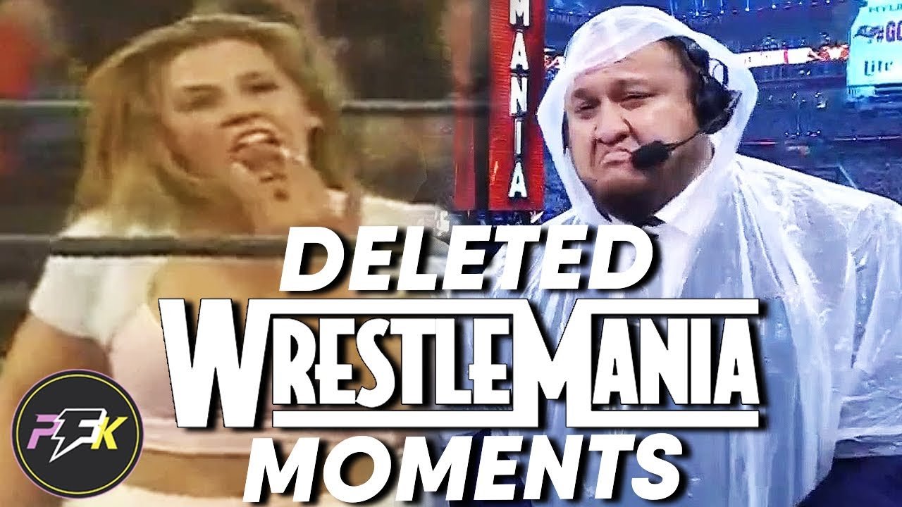 10 WrestleMania Moments That Have Been Cut On The WWE Network | partsFUNknown