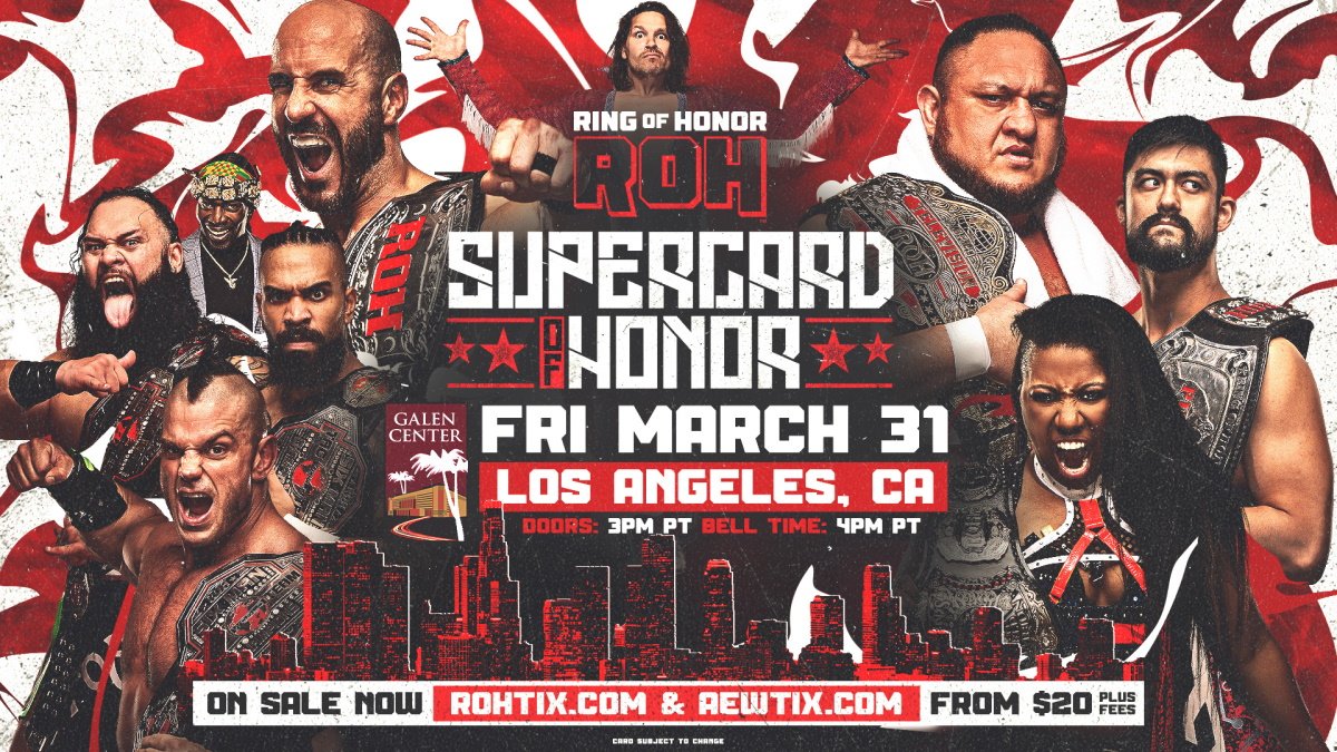 Yet Another Championship Match Added To ROH Supercard Of Honor Pay-Per-View