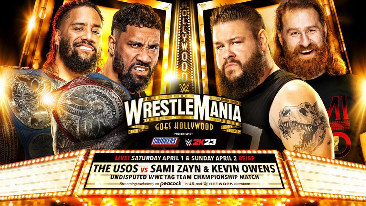 Reason Sami Zayn & Kevin Owens Vs The Usos Was WrestleMania 39 Night 1 Main Event