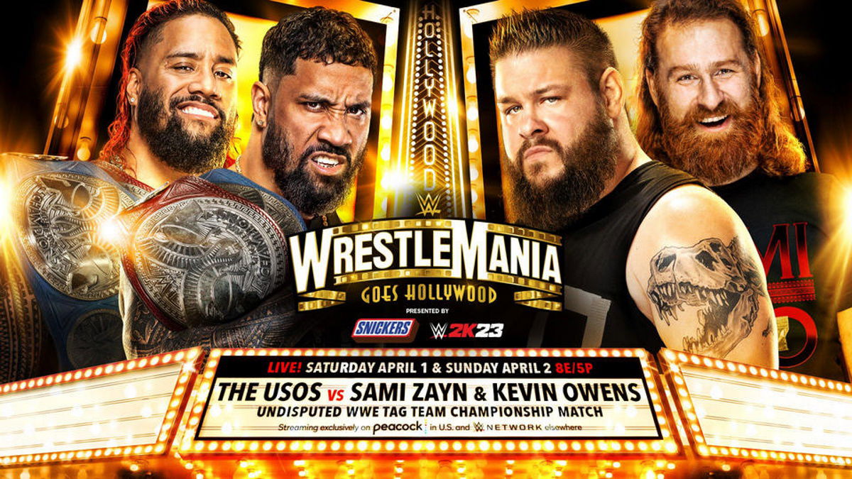 Men's WrestleMania Showcase Match Set For WrestleMania 39