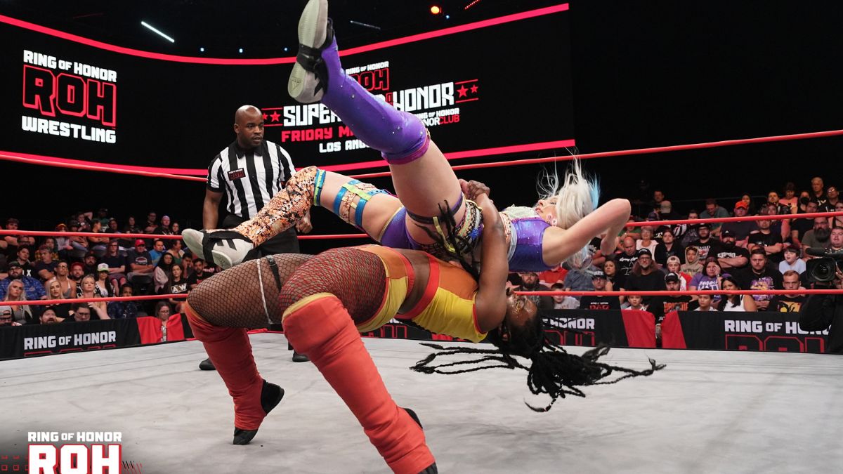 Roh Showcases Bright And Brutal Future Of Ring Of Honor Womens Division Wrestletalk 