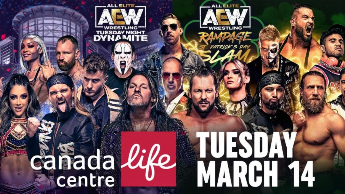 Massive Title Match Set For AEW Dynamite In Winnipeg (March 15)