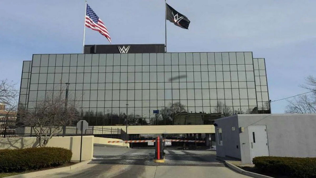 Giant WWE Title Belt Monument Being Built In Front Of Company’s New HQ