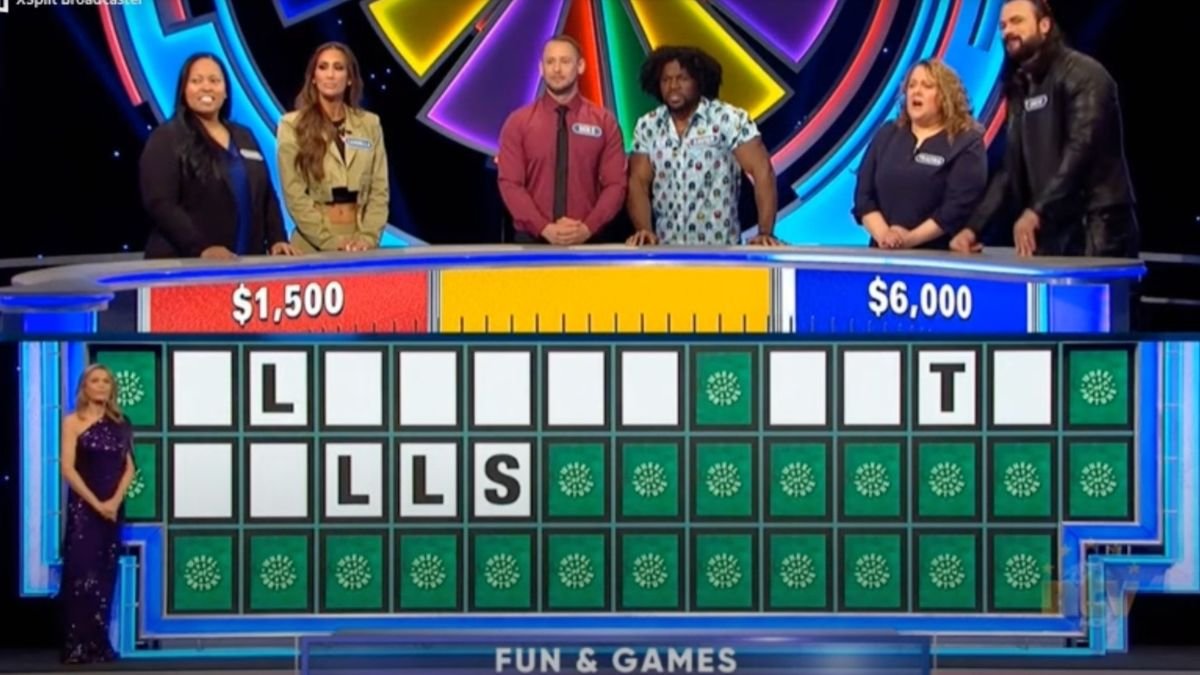 Hilarious Guess From WWE Week On Wheel Of Fortune [VIDEO]