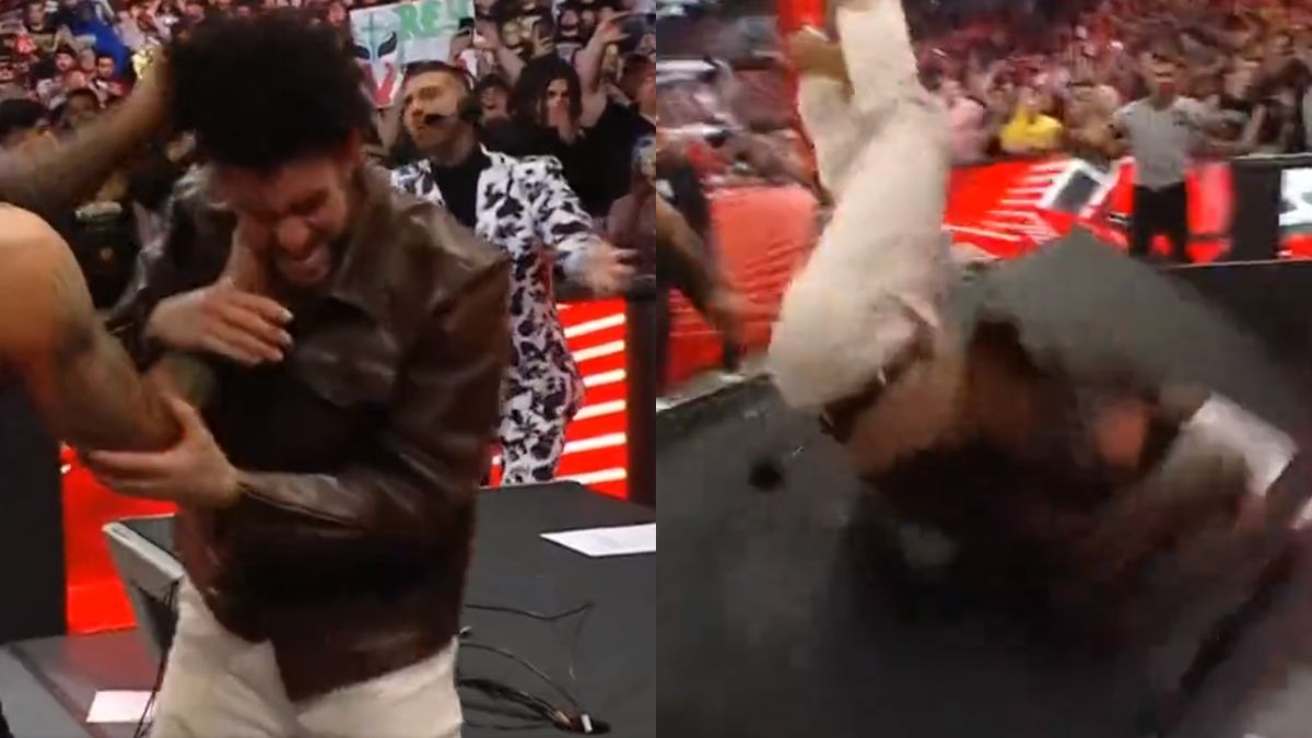 Bad Bunny Appears At WWE WrestleMania 39