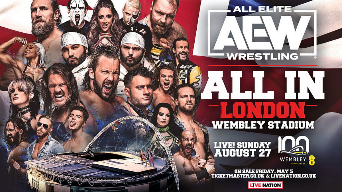 When AEW All In Matches Will Start Being Announced Revealed?