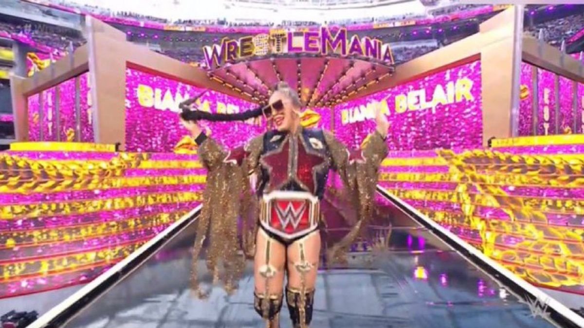 VIDEO: See Bianca Belair’s Special Entrance At WrestleMania 39