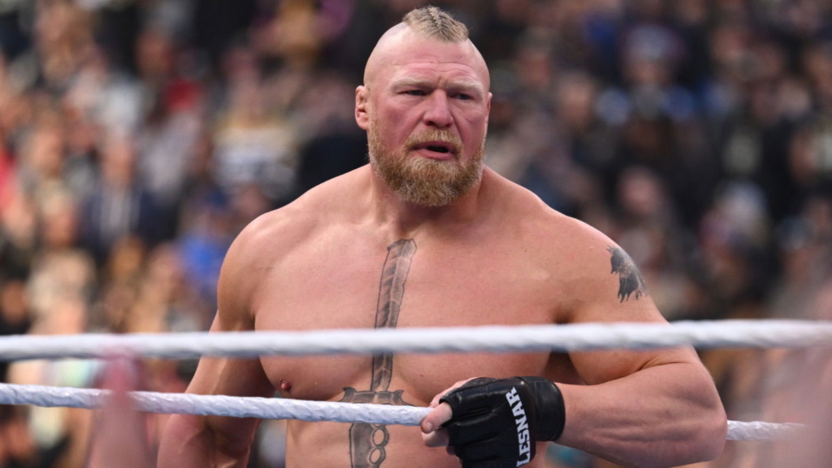 WWE Star Addresses Potential Match Against Brock Lesnar