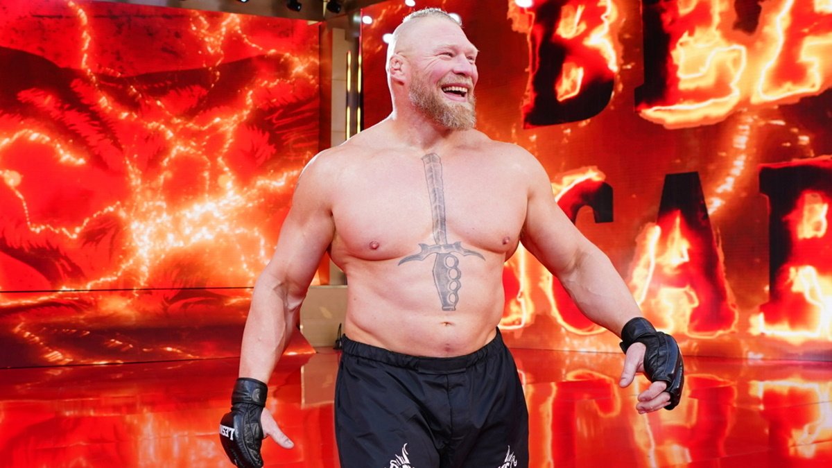 Hilarious Backstage Interaction With Brock Lesnar Teased By WWE Star