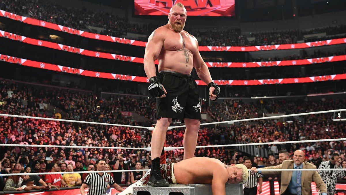 Here’s Who Produced The Brock Lesnar Cody Rhodes Beatdown Segment On WWE Raw