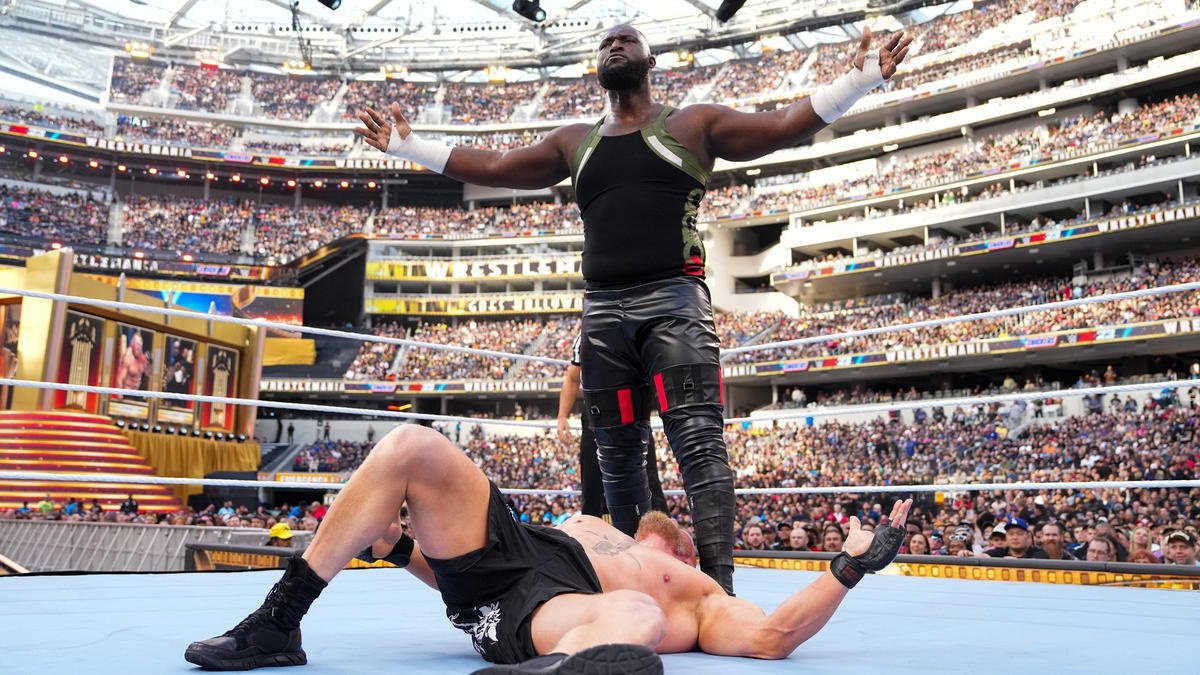 Omos Says SmackDown Star Prepared Him For Brock Lesnar WrestleMania 39 Match